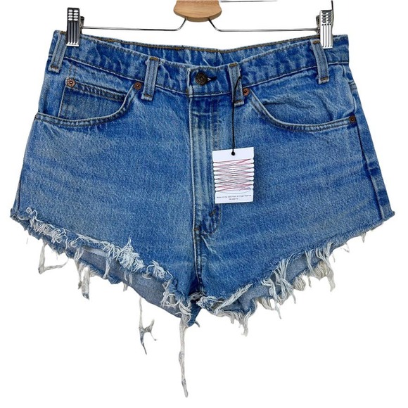 Levi's Pants - Urban Renewal Vintage Levi's Cutoff Shorts Orange Tab